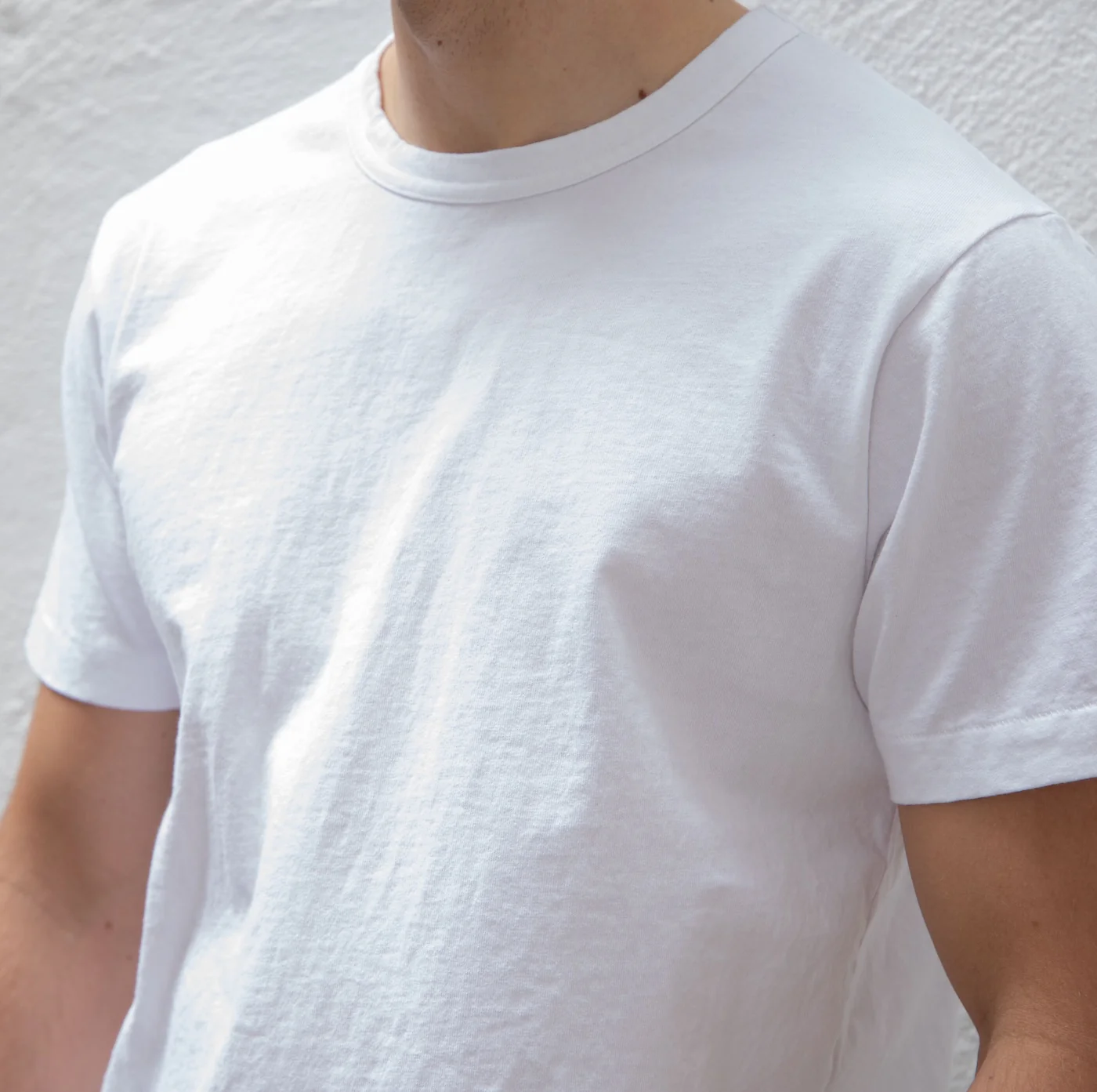 DE-TS01-WHT - Dehen 1920 Heavy Duty T-Shirt - White - Image 3