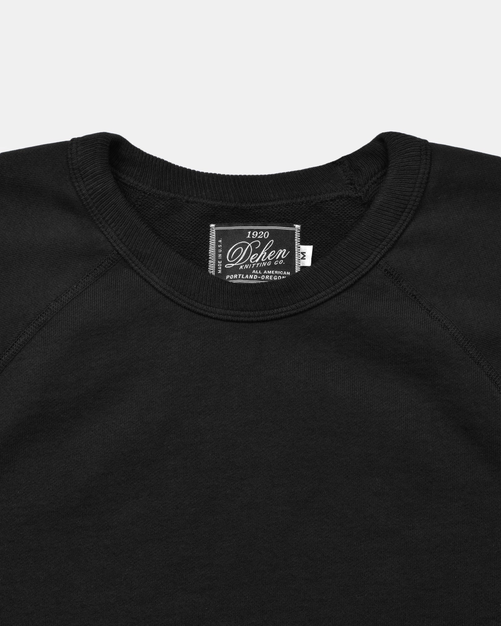 DE-HDC01-BLK - Dehen 1920 Heavy Duty Crew Sweatshirt - Black - Image 6