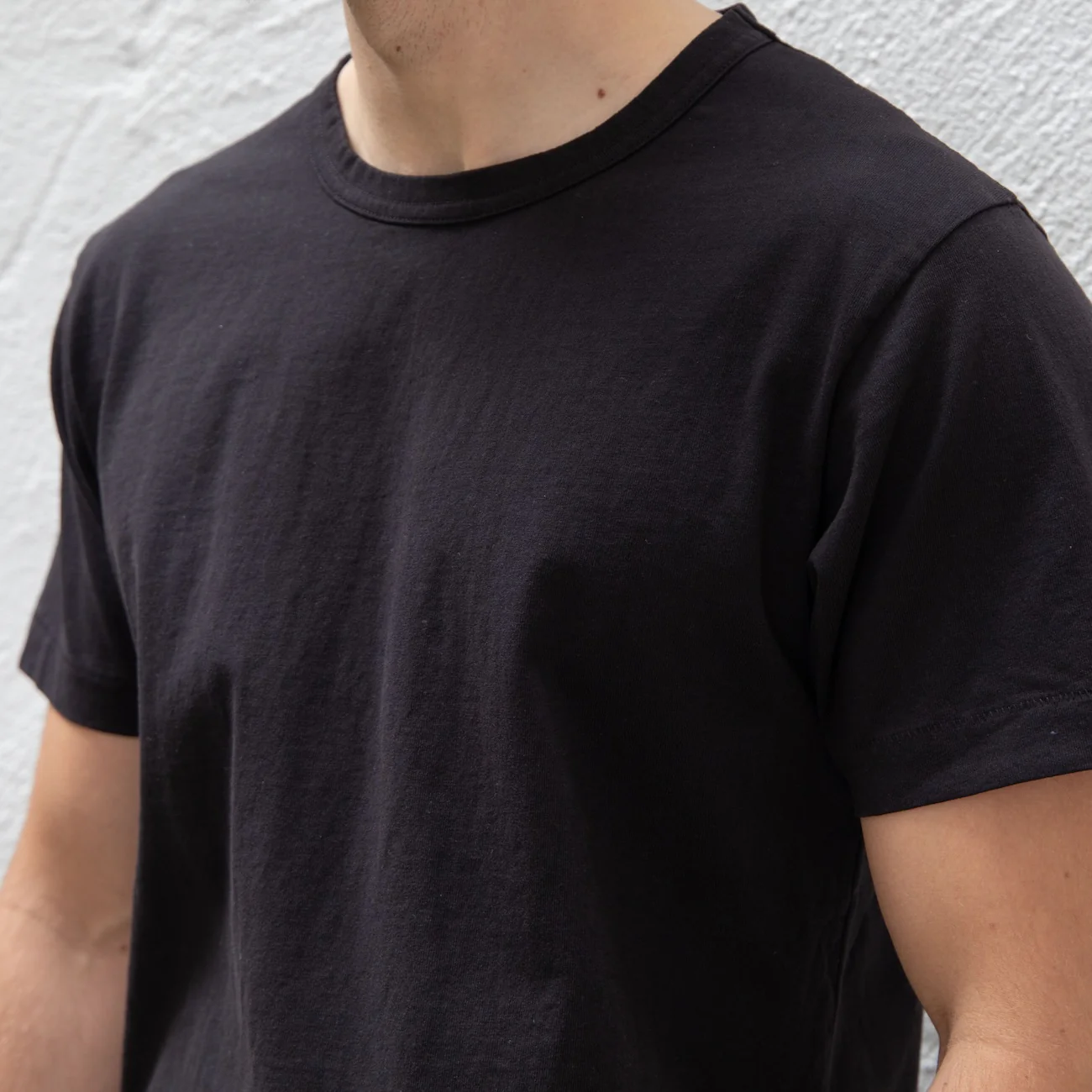 DE-TS01-BLK - Dehen 1920 Heavy Duty T-Shirt - Black - Image 3