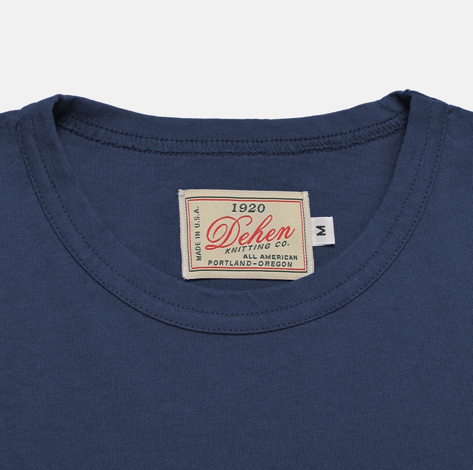 DE-TS01P-NAV - Dehen 1920 Heavy Duty Pocket T-Shirt - Navy - Image 4