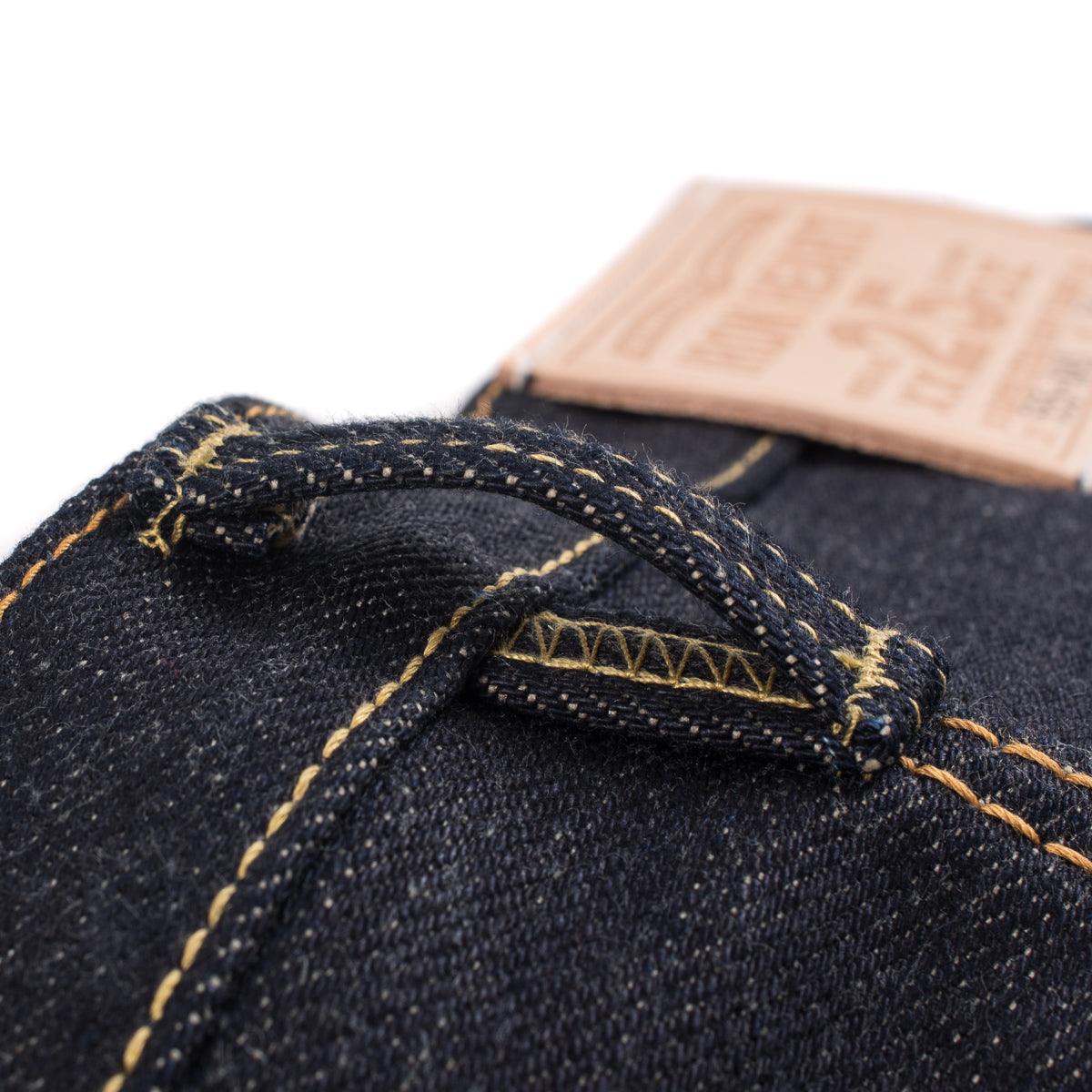 IH-555-XHS - 25oz Selvedge Denim Slim Straight Cut Jeans - Indigo - Image 11