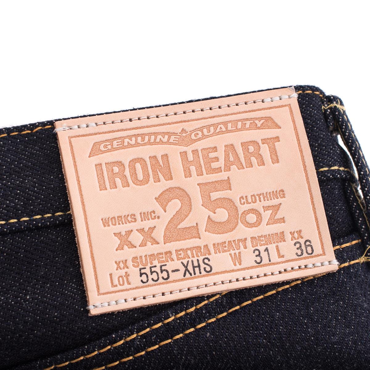 IH-555-XHS - 25oz Selvedge Denim Slim Straight Cut Jeans - Indigo - Image 7