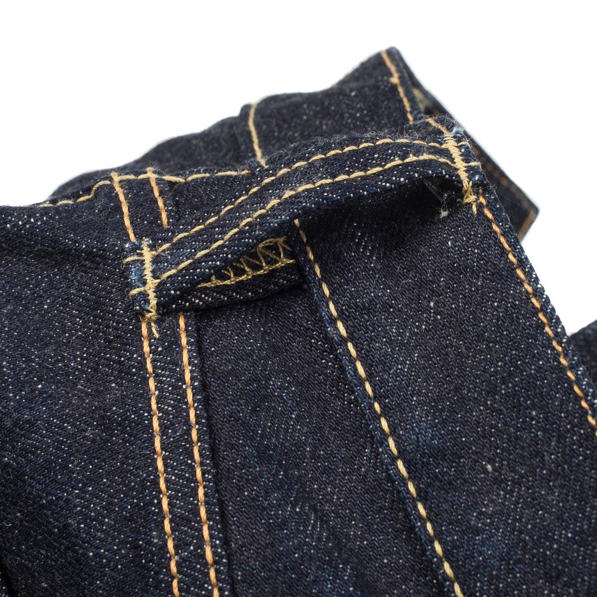 IH-634S-18 - 18oz Vintage Selvedge Denim Straight Cut Jeans - Indigo - Image 13
