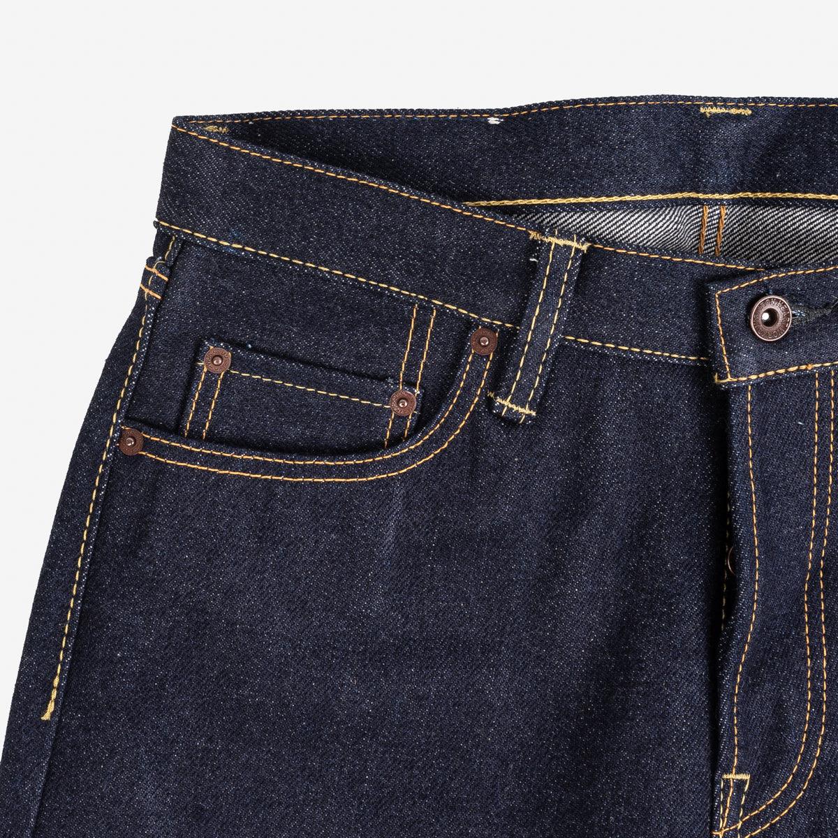 IH-634S-UHR - 21/23oz Raw Selvedge Denim Straight Cut Jeans - Indigo - Image 10