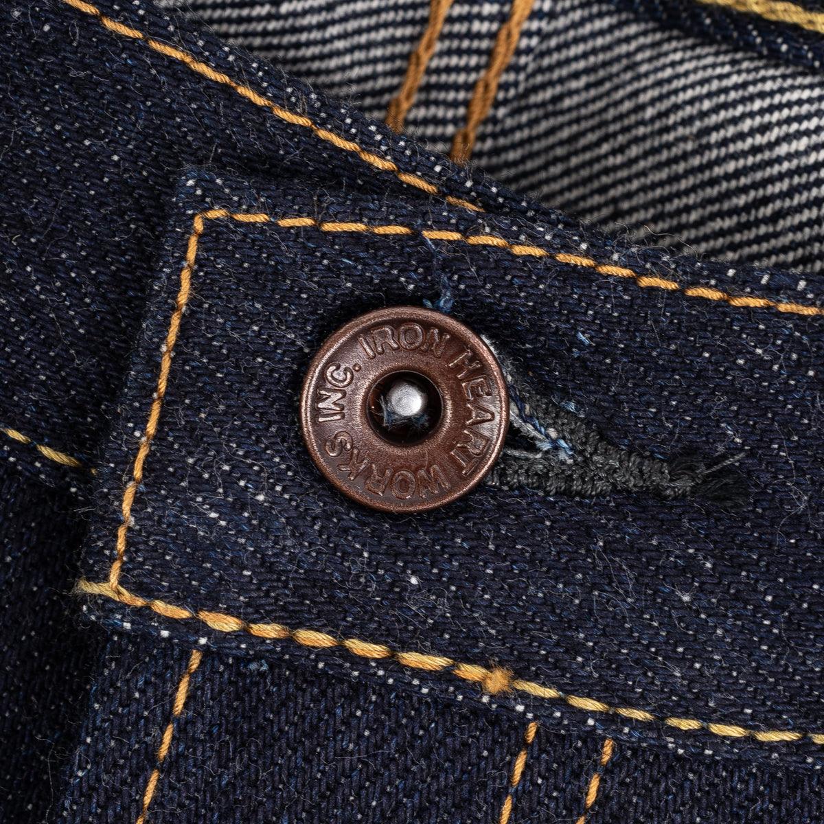 IH-634S-UHR - 21/23oz Raw Selvedge Denim Straight Cut Jeans - Indigo - Image 12