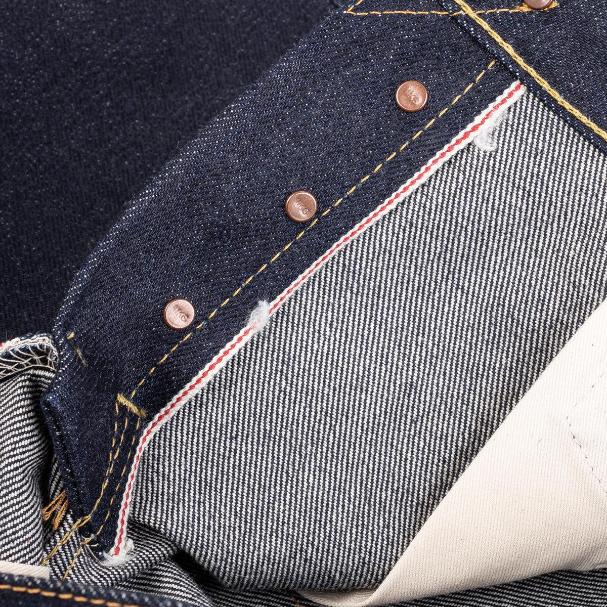 IH-634S-UHR - 21/23oz Raw Selvedge Denim Straight Cut Jeans - Indigo - Image 15