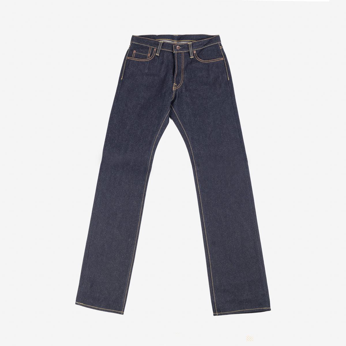 IH-634S-UHR - 21/23oz Raw Selvedge Denim Straight Cut Jeans - Indigo - Image 6