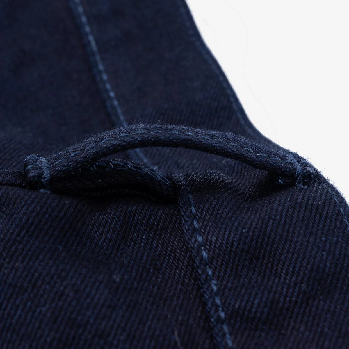 IH-666S-14II - 14oz Selvedge Denim Slim Straight Cut Jeans - Indigo/Indigo - Image 12