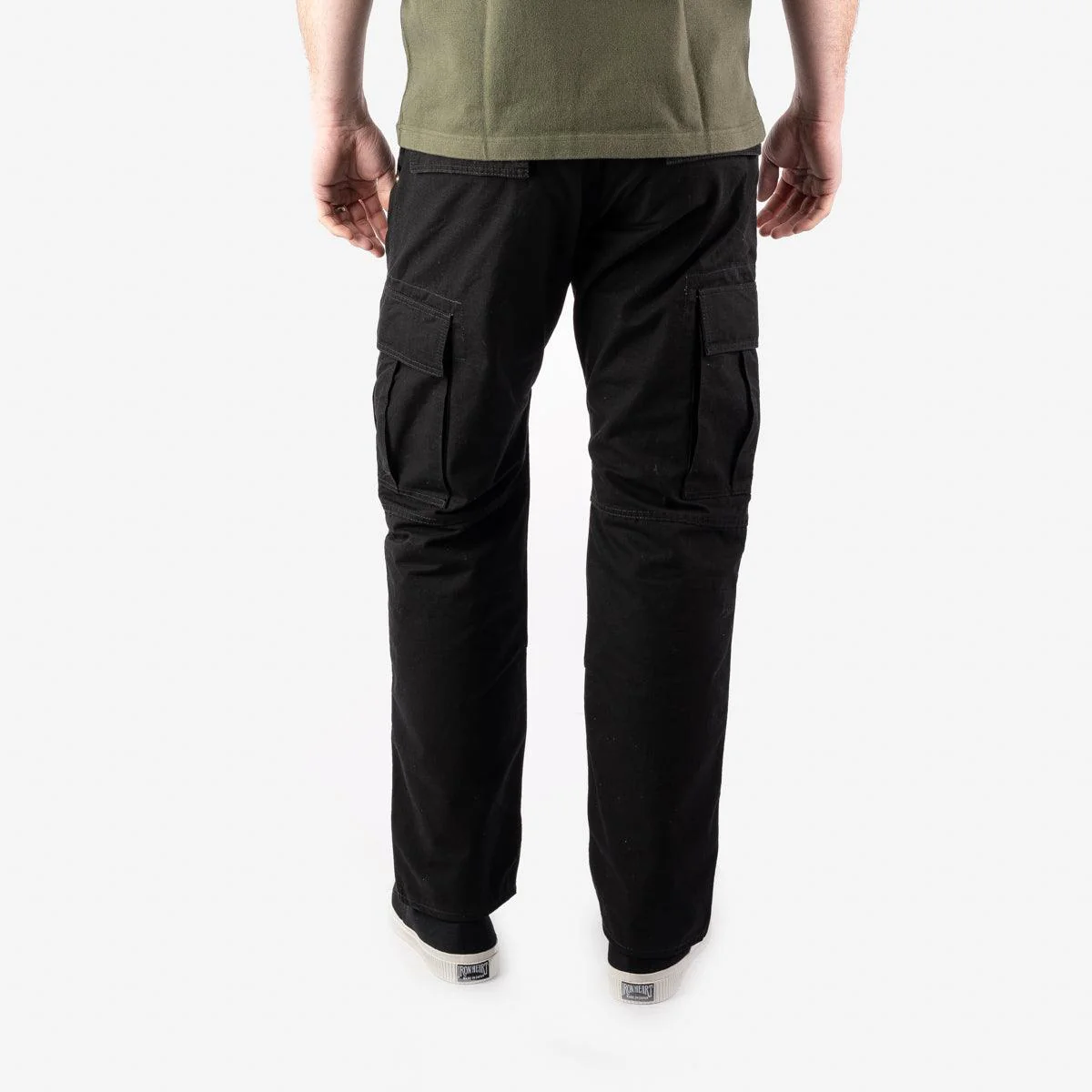 IH-734-BLK - 8oz Ripstop Cargo - Black - Image 3