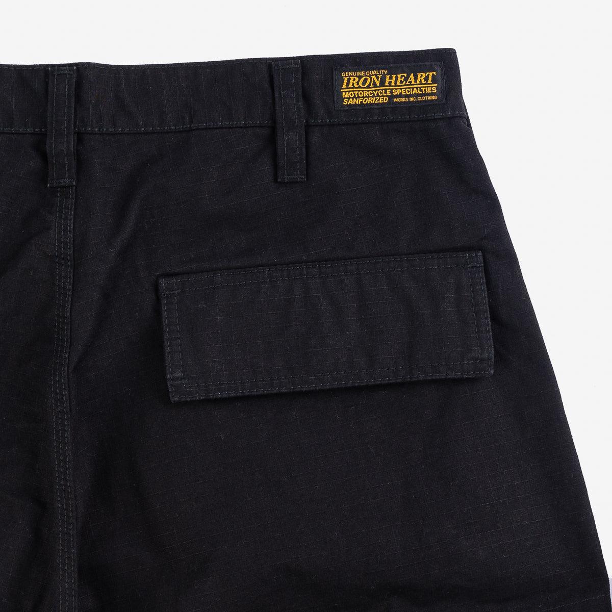 IH-734-BLK - 8oz Ripstop Cargo - Black - Image 5