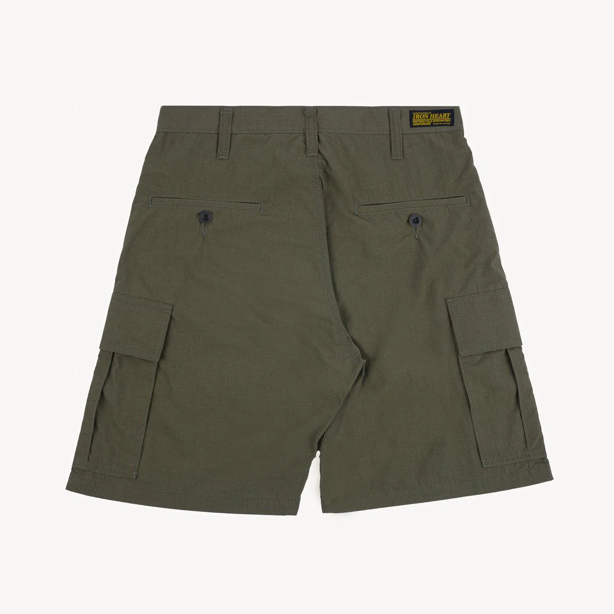 IH-736-ODG - Ripstop Cargo Shorts - Olive Drab Green - Image 3