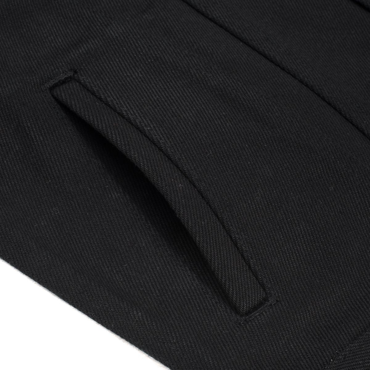 IH-9526V - 21oz Non-Fade Denim Vest Superblack - Image 5