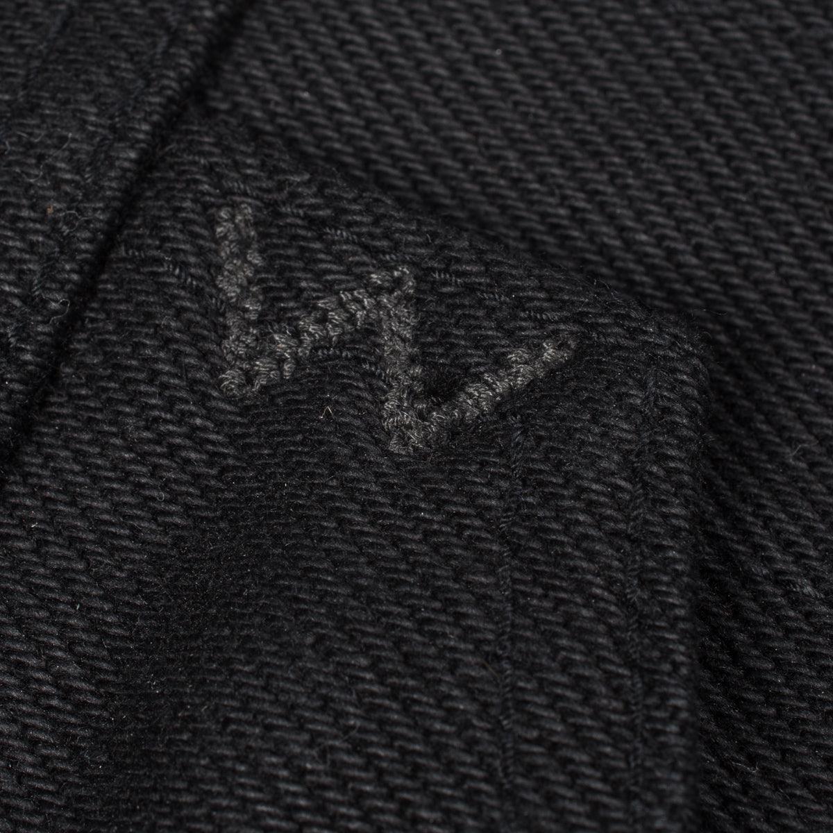 IH-9526V - 21oz Non-Fade Denim Vest Superblack - Image 9