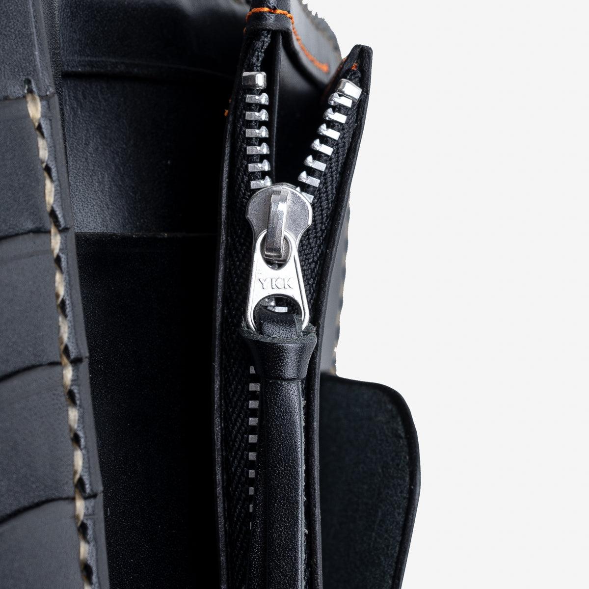 IHG-02-GRN - Medium Shell Cordovan Wallet - Green - Image 7