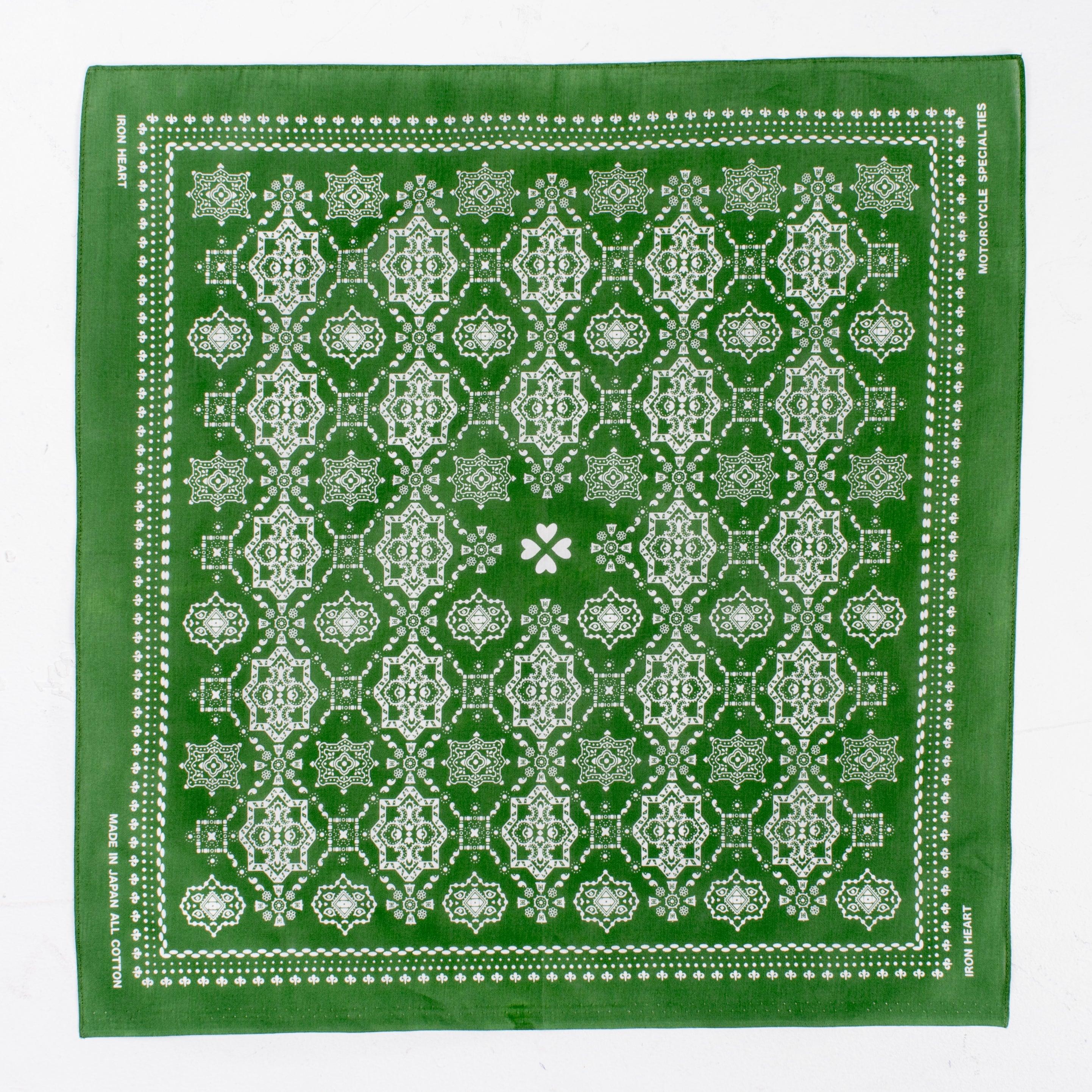IHG-051 - Iron Heart “Bell” Bandana - Black, Red, Green, Purple, Blue - Image 6