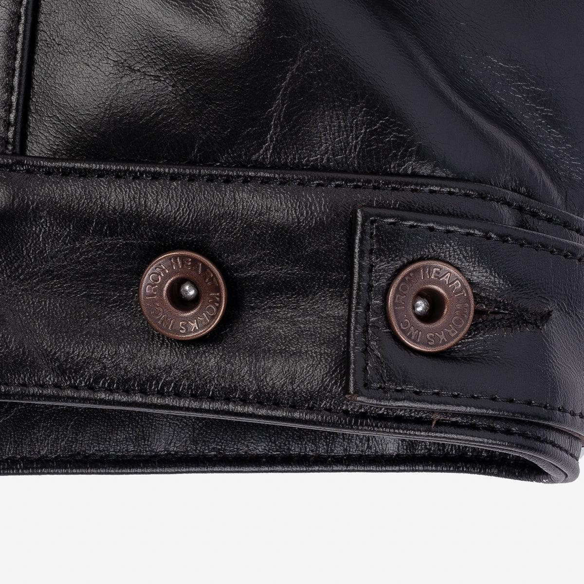 IHJ-64-BLK - Horsehide Modified Type III Jacket - Black - Image 9