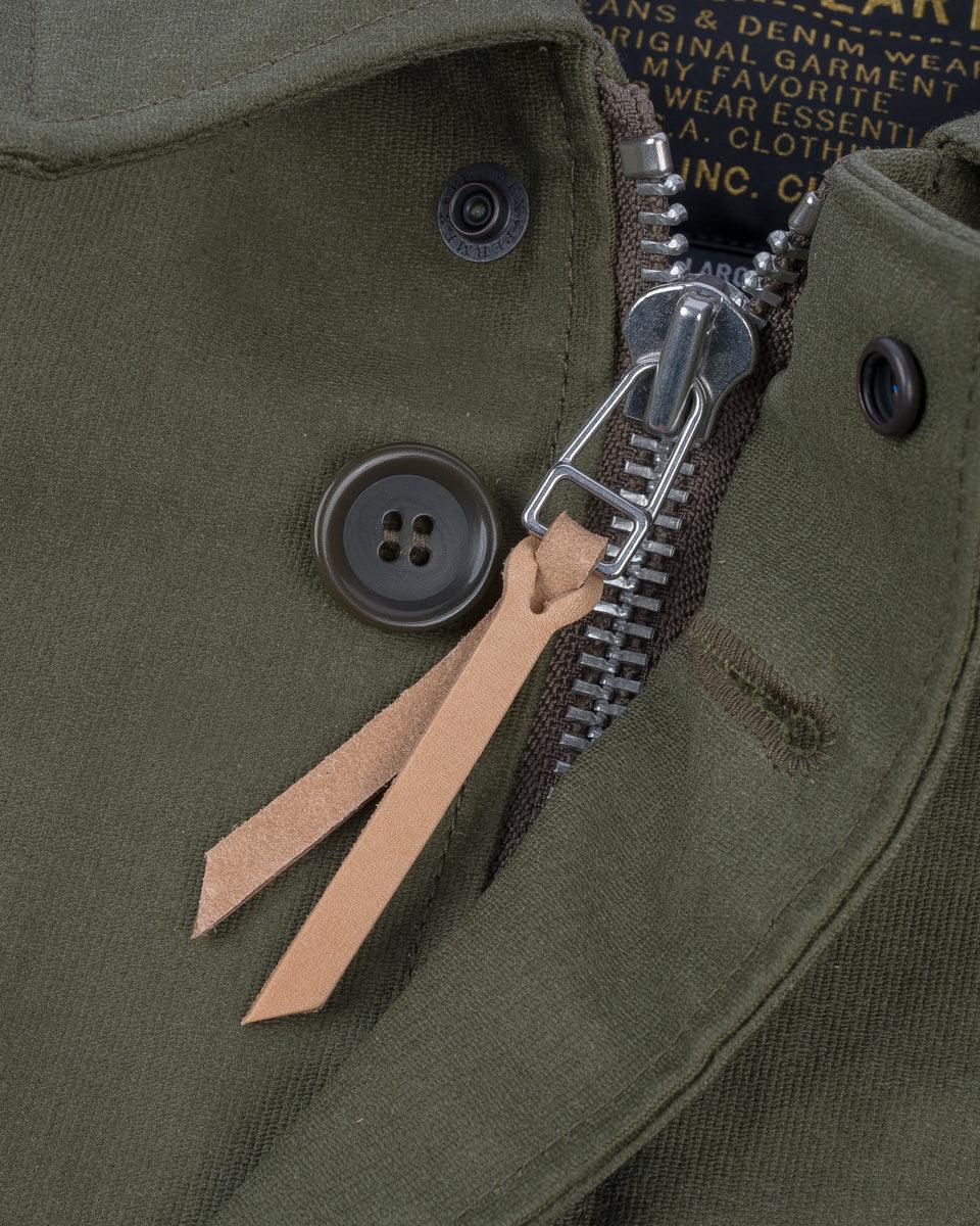 IHM-45-GRN - Oiled Whipcord A2 Deck Jacket - Army Green - Image 12