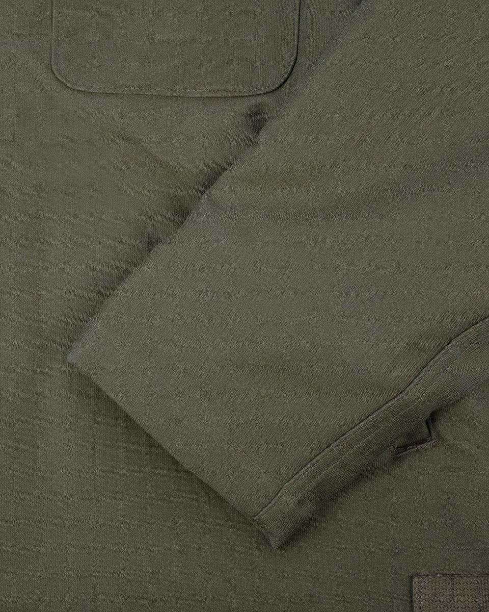 IHM-45-GRN - Oiled Whipcord A2 Deck Jacket - Army Green - Image 8