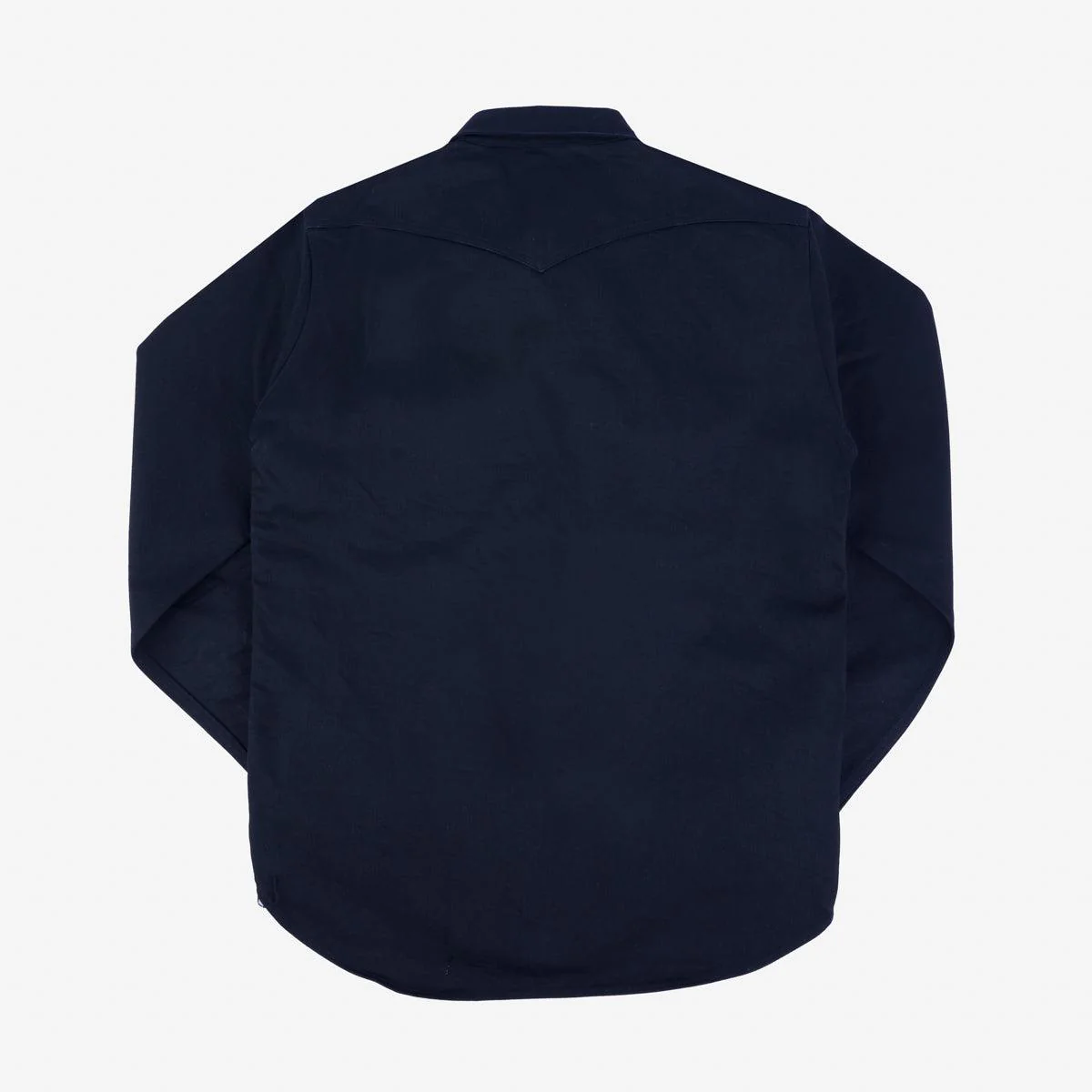 IHSH-362-BLK - 16oz Non-Selvedge Denim CPO Shirt - Superblack (Fades to Grey) - Image 5