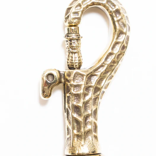 PE-PEANUTS-KEY-HOOK-BR - Peanuts & Co Peanuts Key Hook - Brass - Image 4