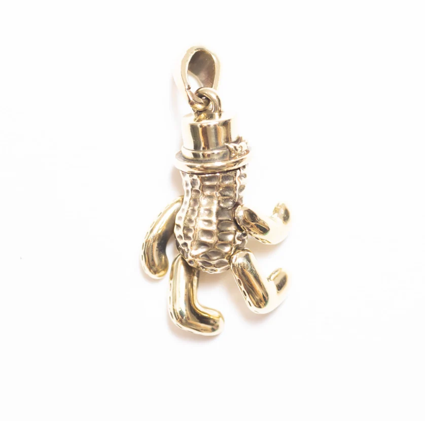 PE-TEDDY-PEANUTS-BRA - Peanuts & Co TEDDY PEANUTS PENDANT - Brass - Image 3