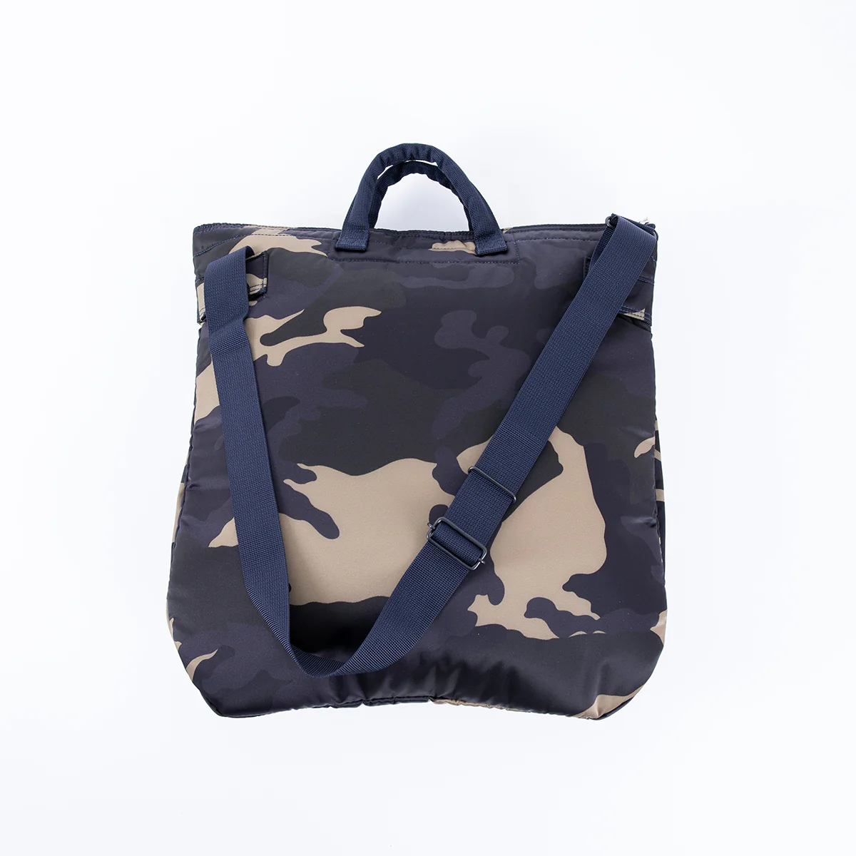 PO-COUNTER-HELMET-BAG-CAM - Porter-Yoshida & Co. COUNTER SHADE HELMET BAG - Woodland Khaki - Image 7