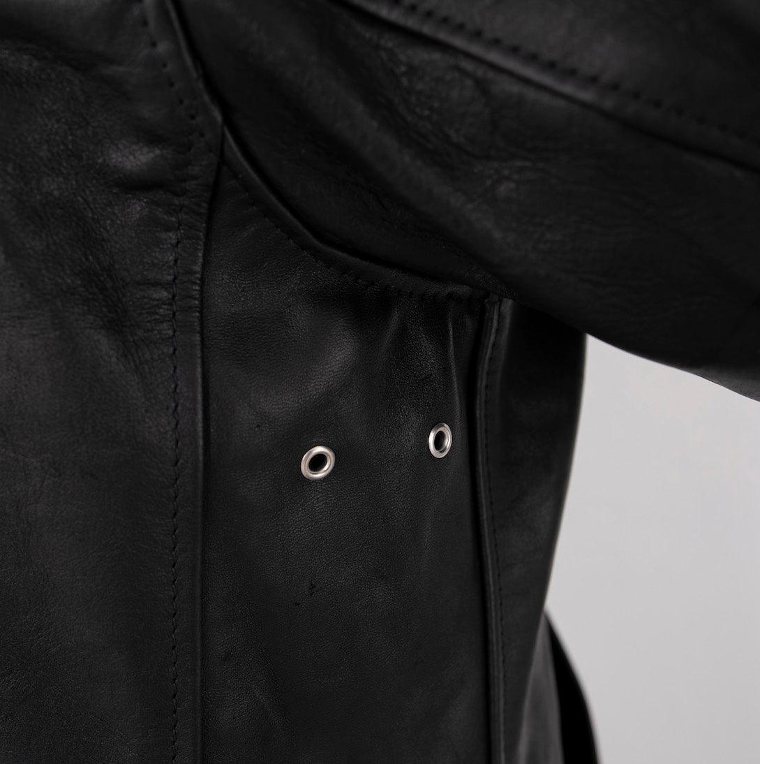 SB-MV-JPN-HO-BLK - Simmons Bilt "Maverick" Japanese Horsehide Jacket - Black - Image 8