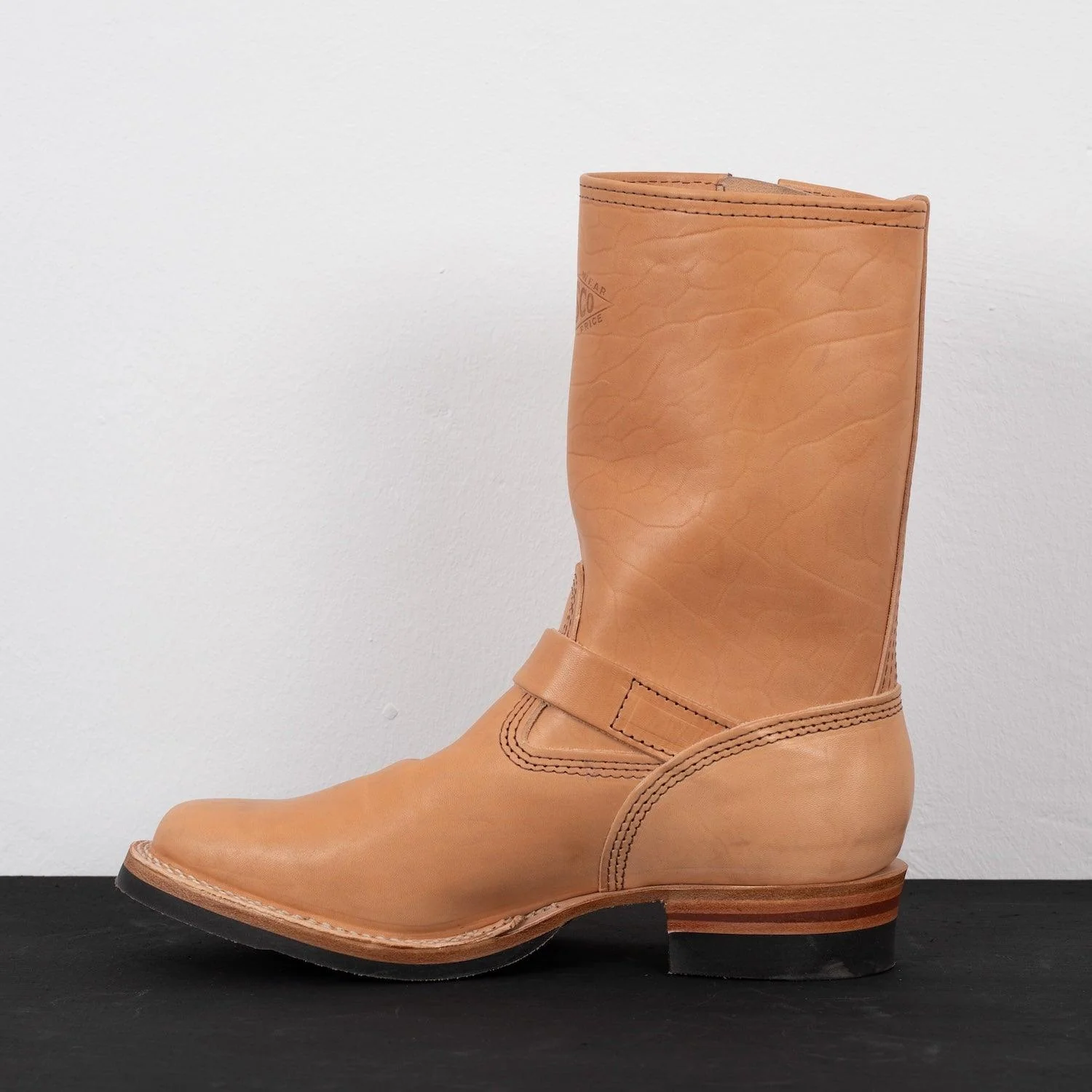 WE-7600SP-NAT - Wesco "Mister Lou" Engineer Horsehide - Natural - Image 5