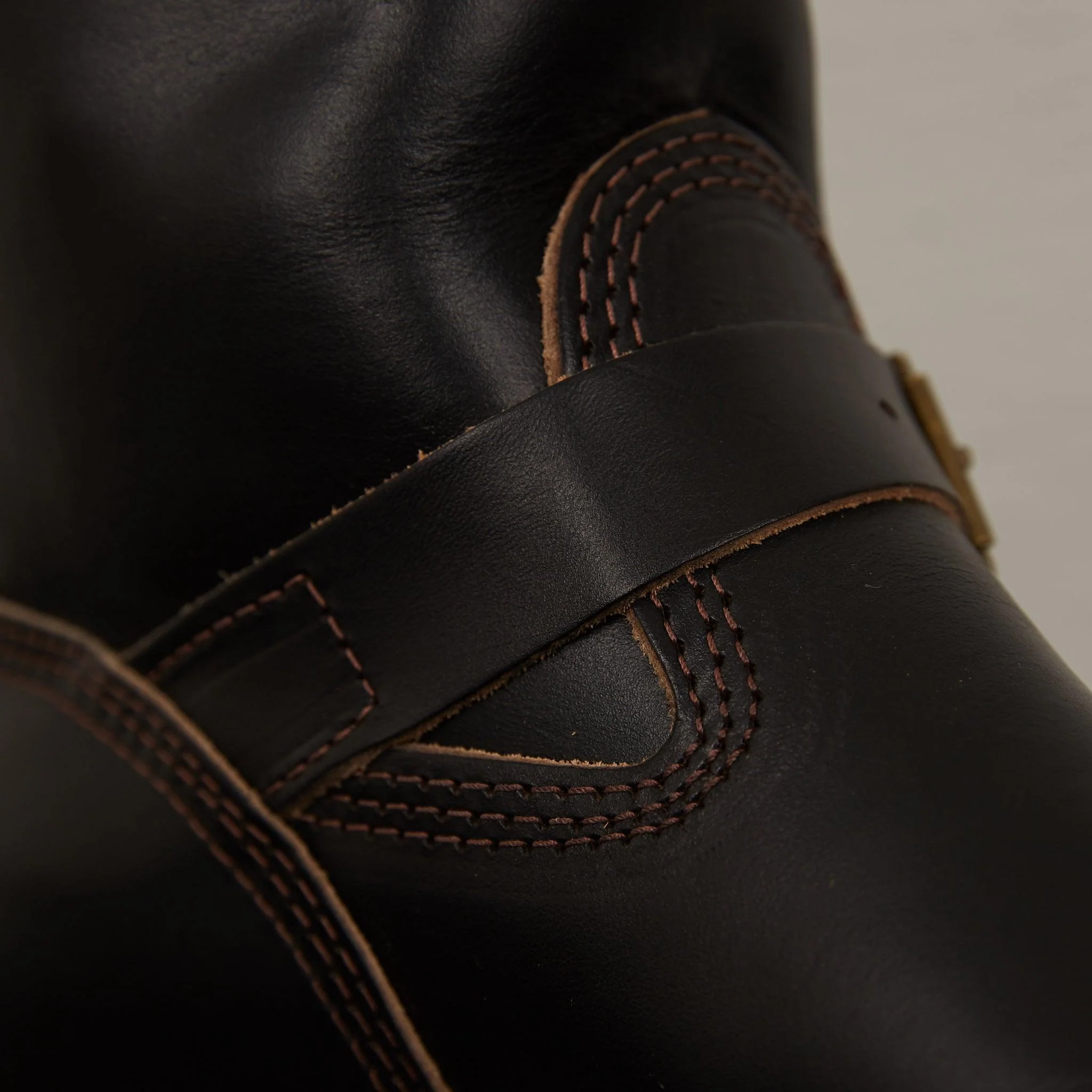 WE-7710H-BLK - Wesco Custom Boss Engineer Horsehide - Black - Image 11