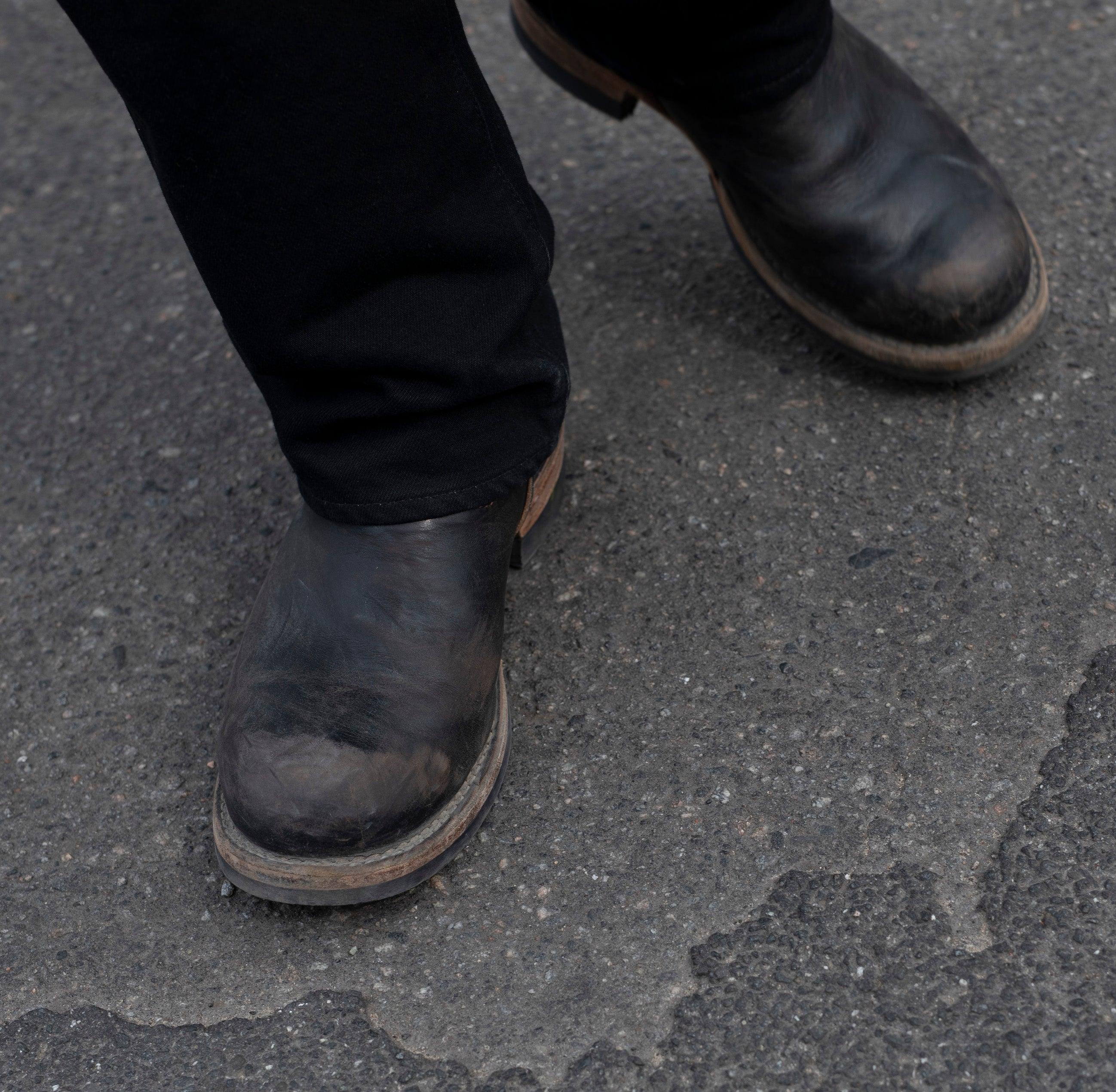 WE-7710H-BLK - Wesco Custom Boss Engineer Horsehide - Black - Image 15