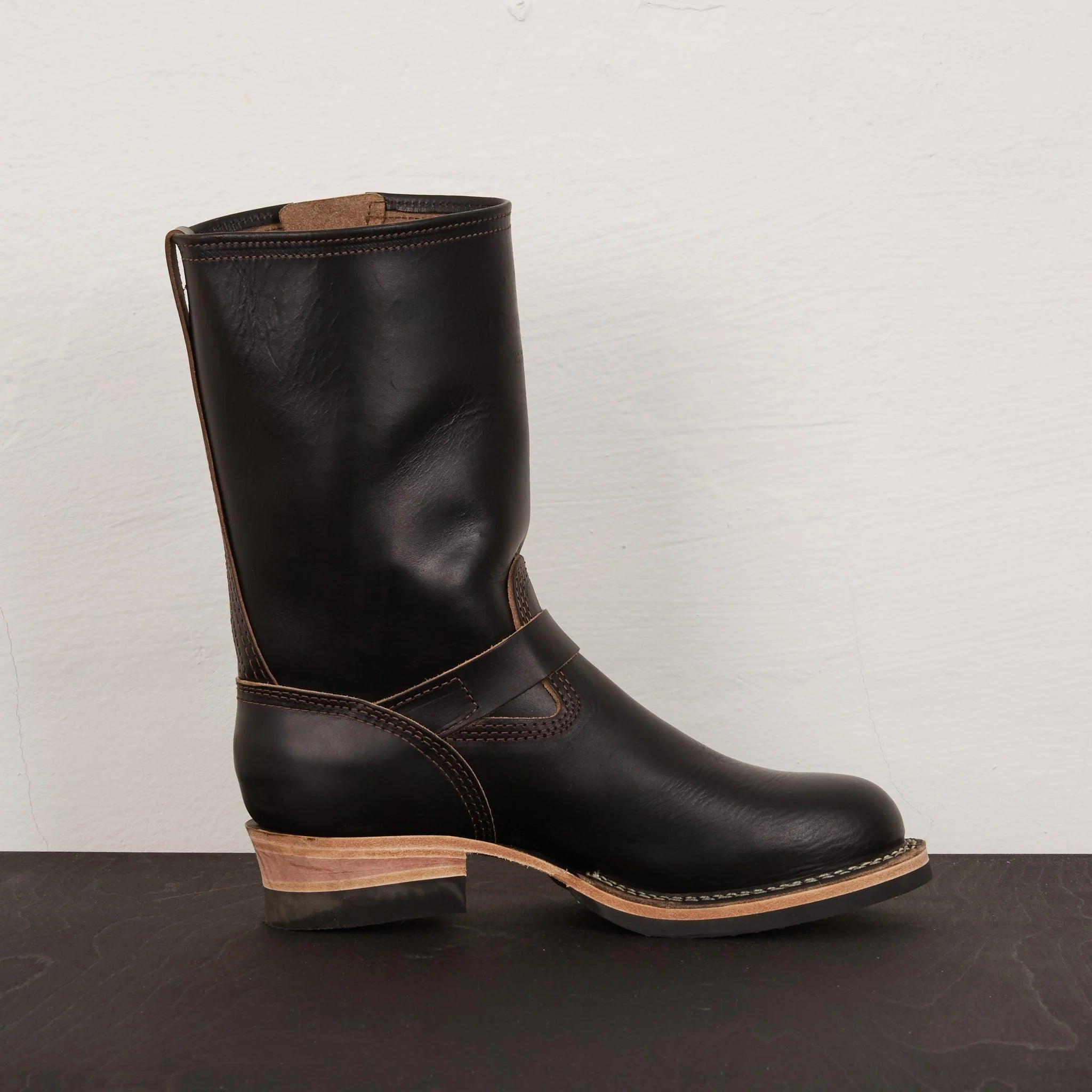 WE-7710H-BLK - Wesco Custom Boss Engineer Horsehide - Black - Image 5