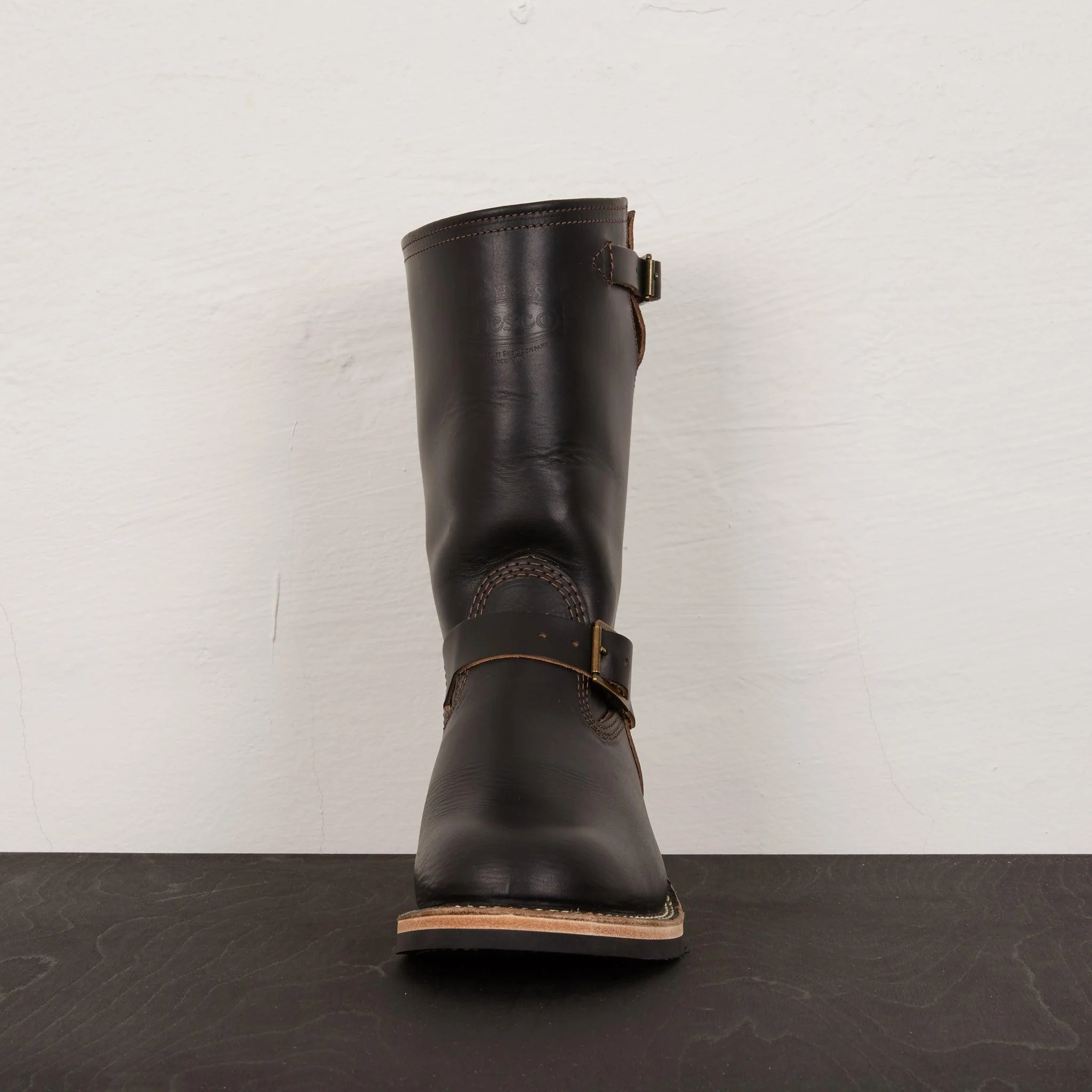 WE-7710H-BLK - Wesco Custom Boss Engineer Horsehide - Black - Image 7