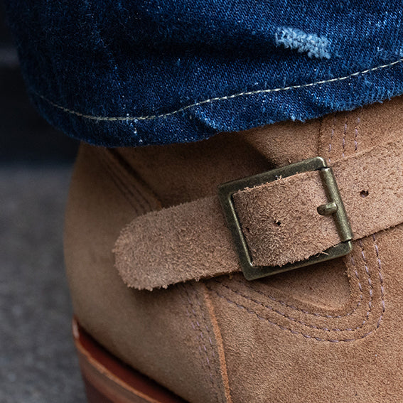 WE-BRITTAN7710705 - Wesco Custom Boss - Roughout British Tan - Image 3