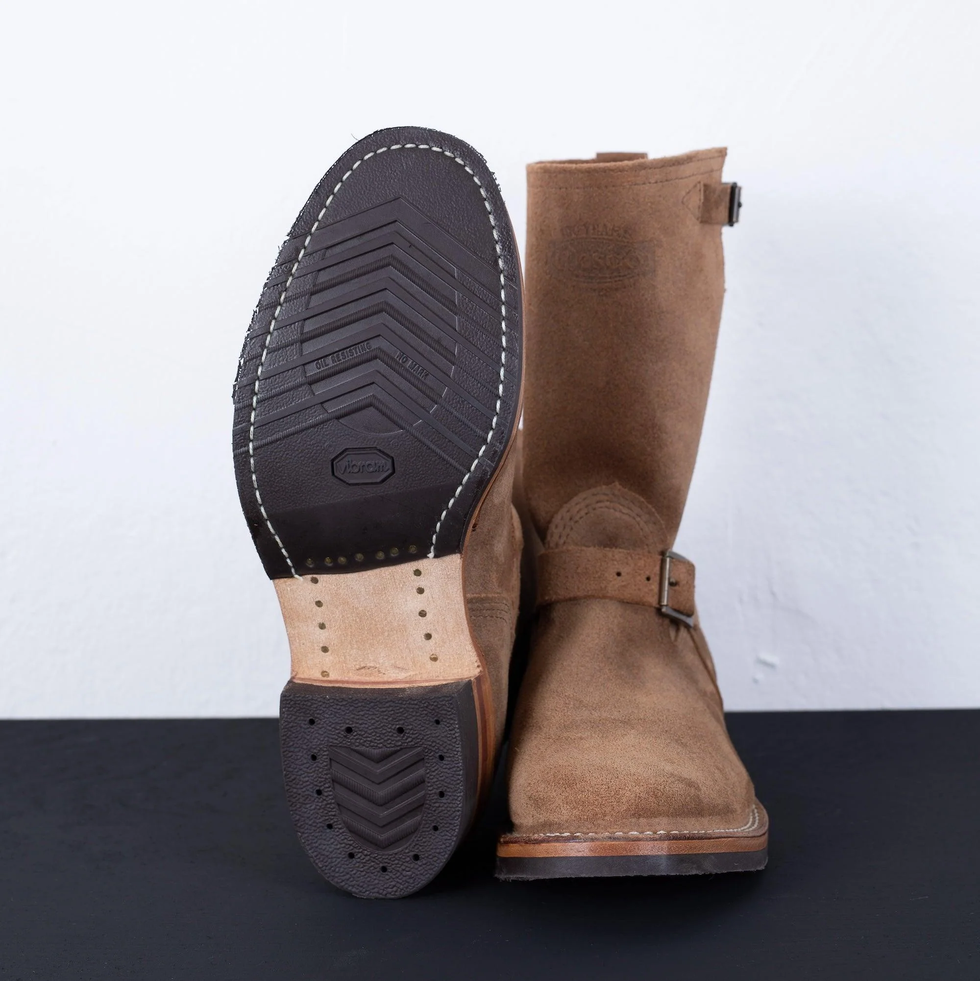 WE-BRITTAN7710705 - Wesco Custom Boss - Roughout British Tan - Image 4