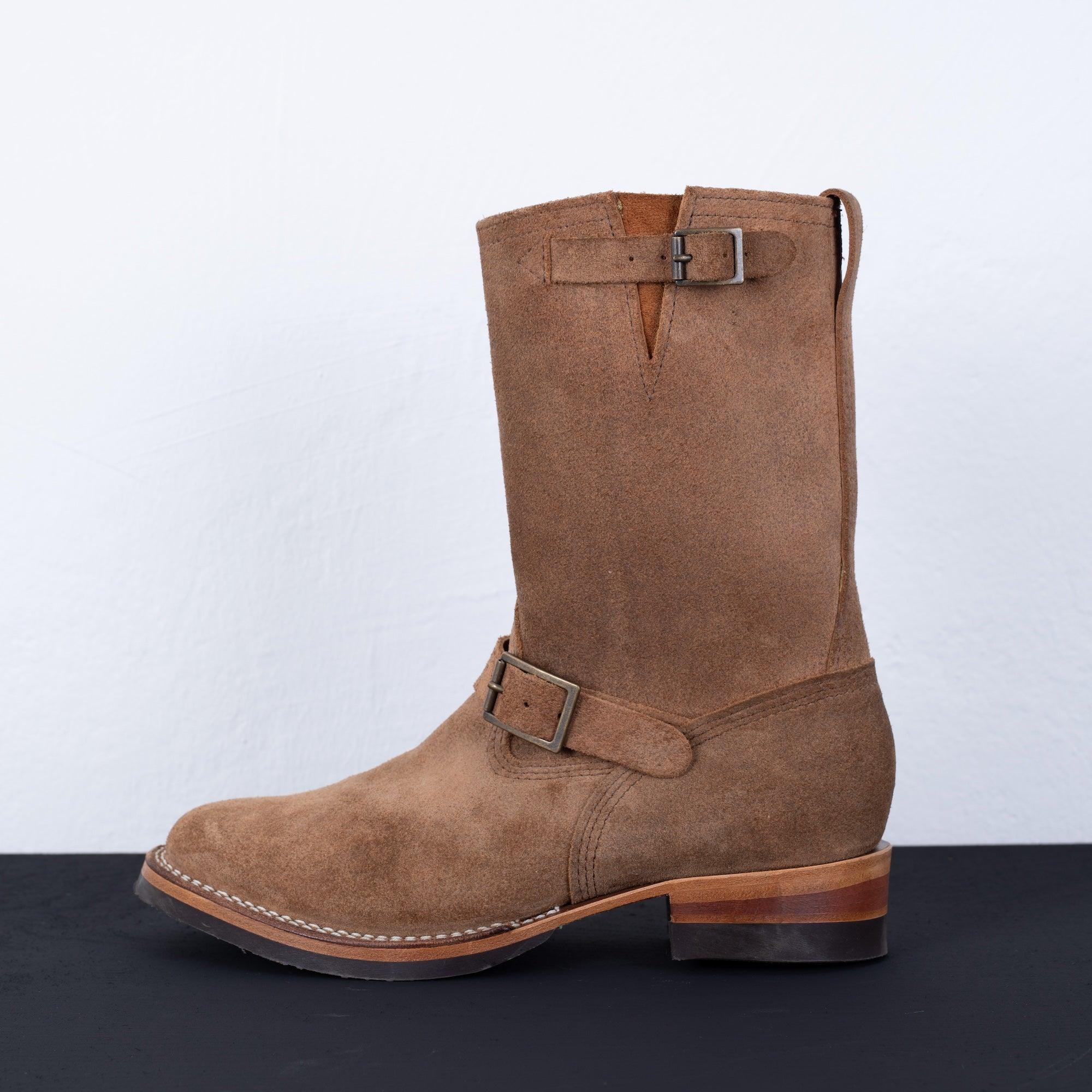 WE-BRITTAN7710705 - Wesco Custom Boss - Roughout British Tan - Image 5