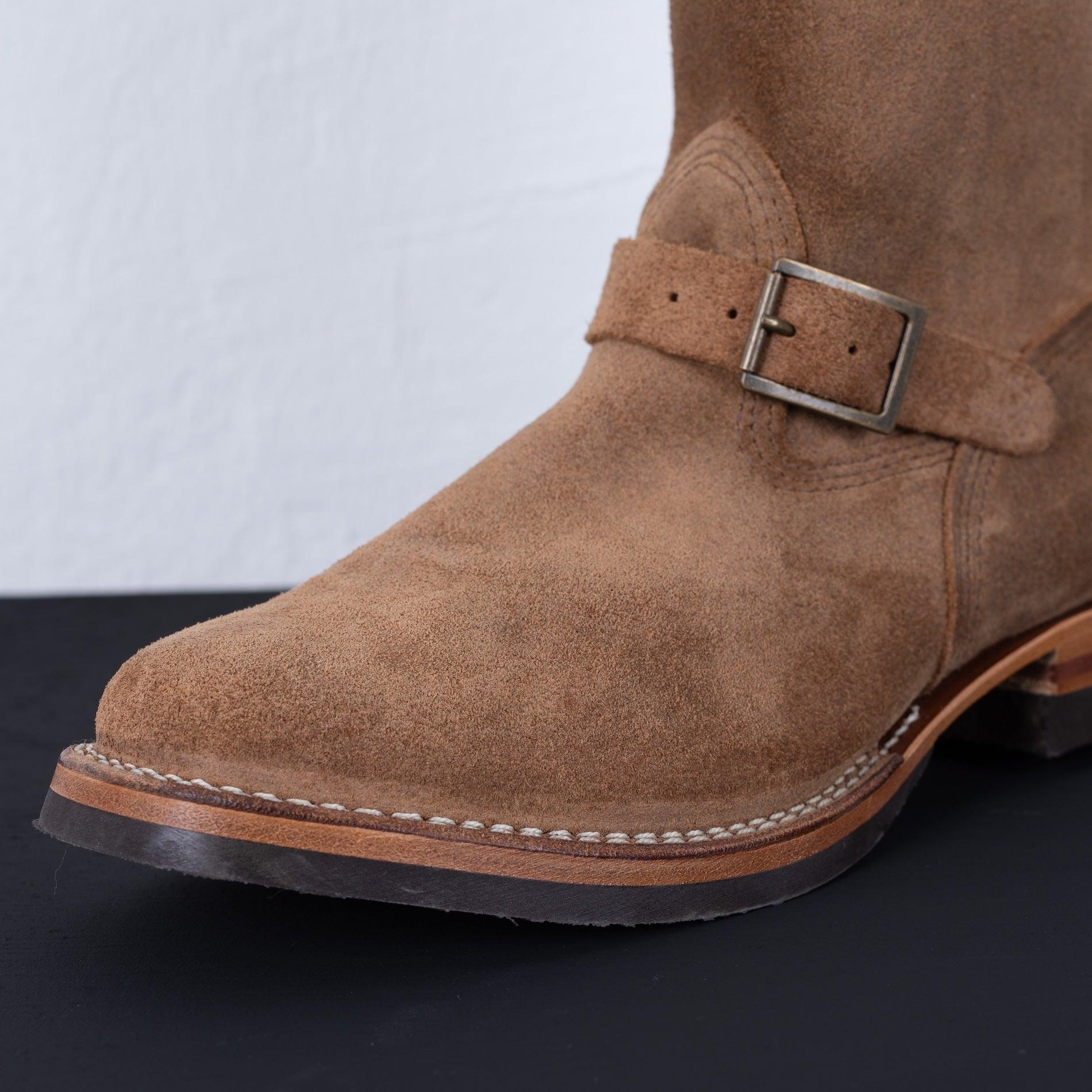 WE-BRITTAN7710705 - Wesco Custom Boss - Roughout British Tan - Image 7