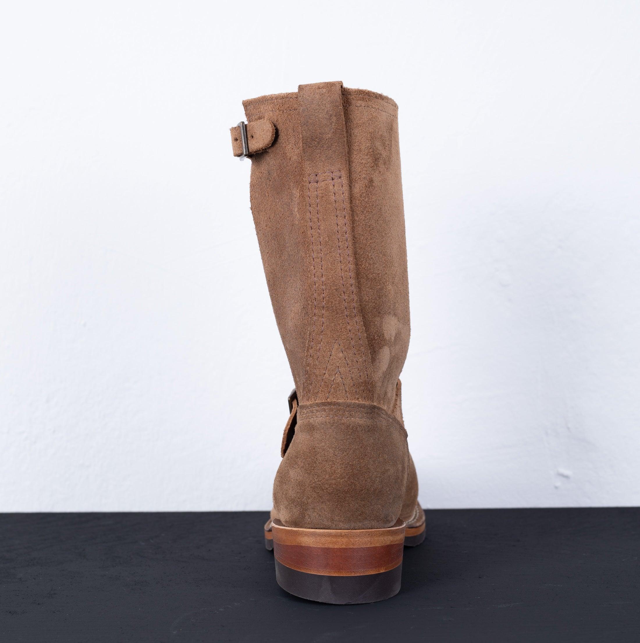 WE-BRITTAN7710705 - Wesco Custom Boss - Roughout British Tan - Image 8