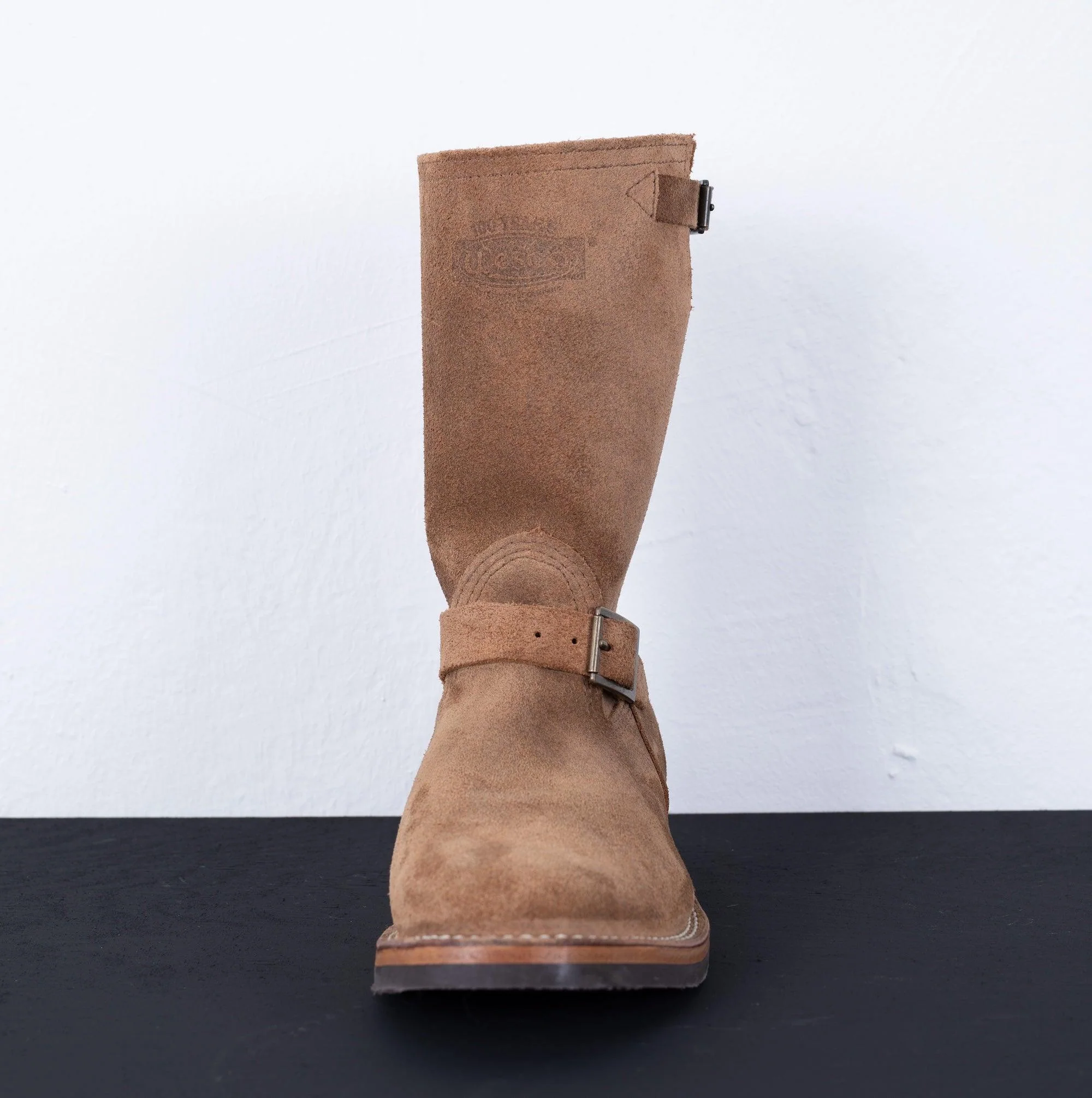 WE-BRITTAN7710705 - Wesco Custom Boss - Roughout British Tan - Image 9